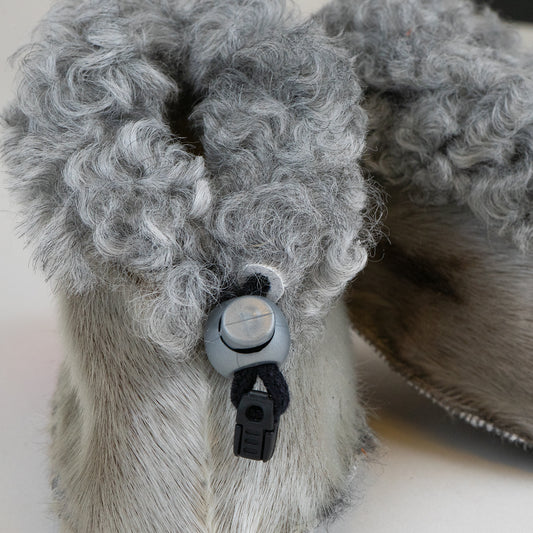 Children's Seal Fur Moccasins