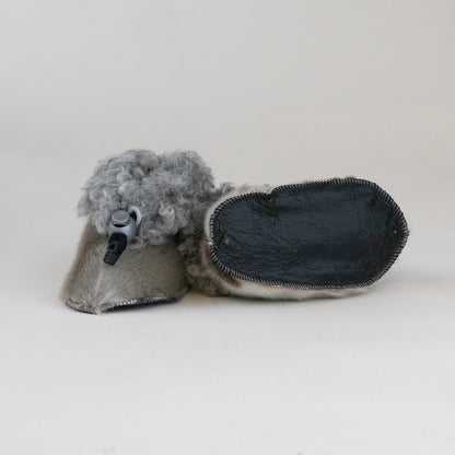 Children's Seal Fur Moccasins